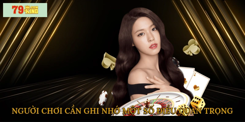 Người chơi cần ghi nhớ một số điều quan trọng trong quy định bảo mật